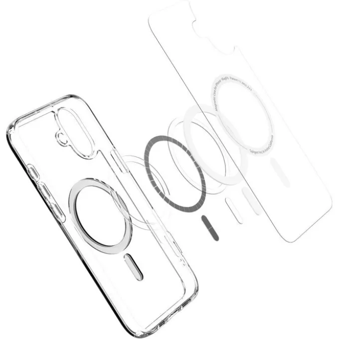 Etui iPhone 16 Spigen Ultra Hybrid Mag Magsafe White