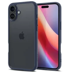 Etui iPhone 16 Spigen Ultra Hybrid Navy Blue