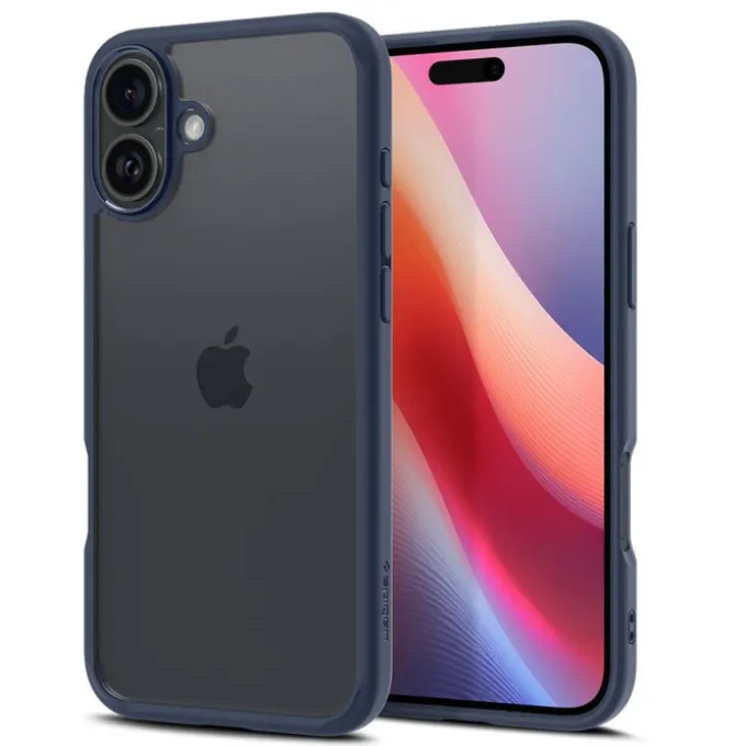 Etui iPhone 16 Spigen Ultra Hybrid Navy Blue