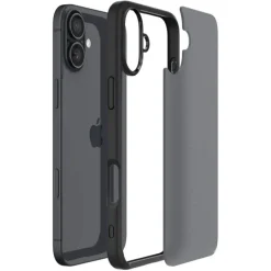 Etui iPhone 16 Spigen Ultra Hybrid Frost Black