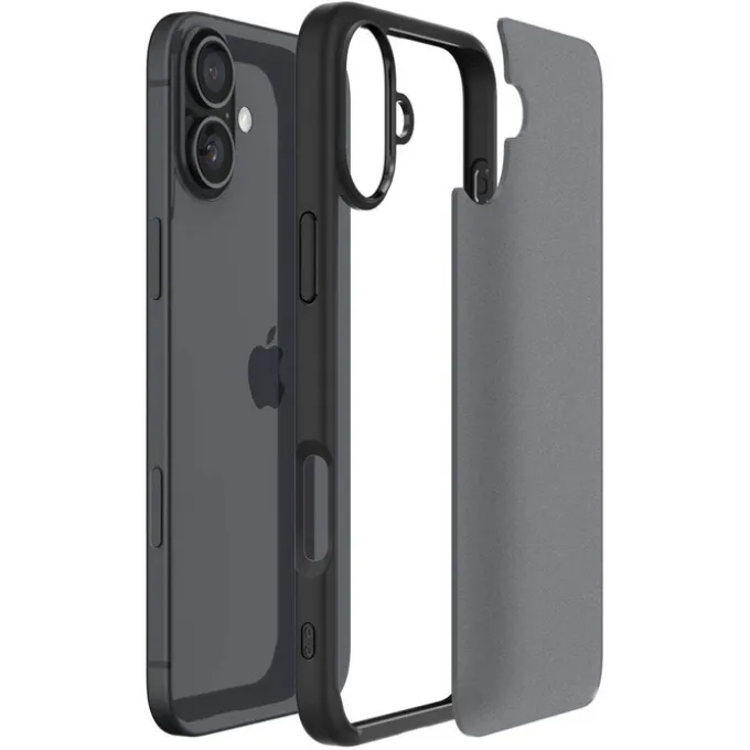 Etui iPhone 16 Spigen Ultra Hybrid Frost Black