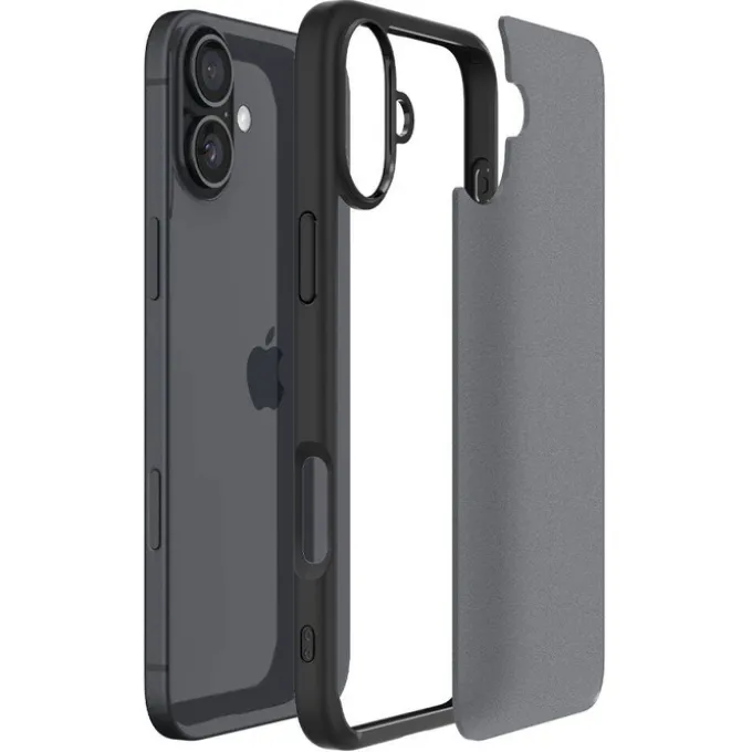 Etui iPhone 16 Spigen Ultra Hybrid Frost Black