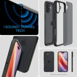 Etui iPhone 16 Spigen Ultra Hybrid Frost Black