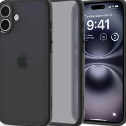 Etui iPhone 16 Spigen Ultra Hybrid Frost Black