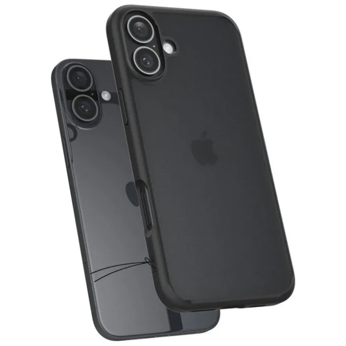 Etui iPhone 16 Spigen Ultra Hybrid Frost Black