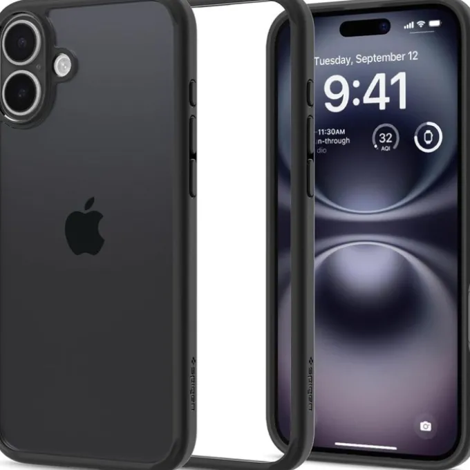Etui iPhone 16 Spigen Ultra Hybrid Matte Black