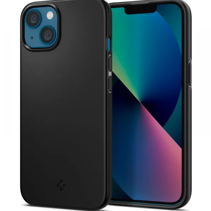 Etui iPhone 13 Thin Fit SPIGEN Black Case