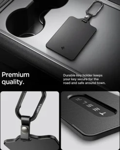 ETUI NA KARTĘ SPIGEN TESLA KEY CARD HOLDER CZARNE