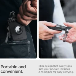ETUI NA KARTY SPIGEN TESLA CARD HOLDER AIR FIT 2 PACK TESLA KEY CARD / AIR TAG