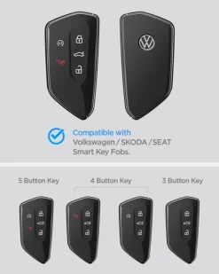 ETUI NA KLUCZE SPIGEN VOLKSWAGEN VK100 CZARNE