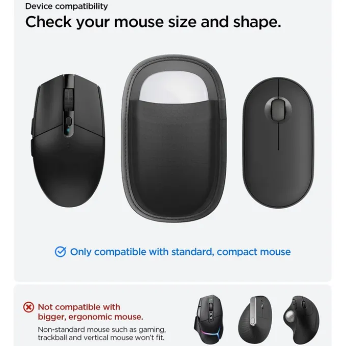 ETUI NA MYSZ SPIGEN LD220 MOUSE SLEEVE CZARNA
