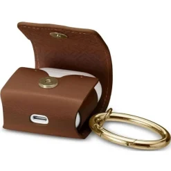 Etui na słuchawki SPIGEN LA Manon Apple Airpods Leather Brown Case
