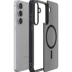 ETUI SAMSUNG GALAXY S25 FE SPIGEN ULTRA HYBRID MAG MAGSAFE FROST BLACK