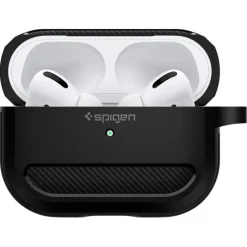 Etui SPIGEN Airpods Pro Rugged Armor Matte Black Czarne Case