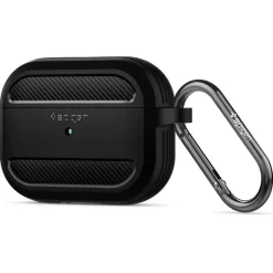 Etui SPIGEN Airpods Pro Rugged Armor Matte Black Czarne Case