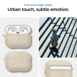 ETUI SPIGEN AIRPODS PRO 3 URBAN FIT DUNE BEIGE