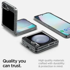 Etui Spigen Airskin Galaxy Z Flip 5 Glitter Crystal Case