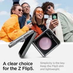 Etui Spigen Airskin Galaxy Z Flip 5 Glitter Crystal Case