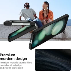 Etui Spigen Airskin ”pro” Galaxy Z Flip 5 Black