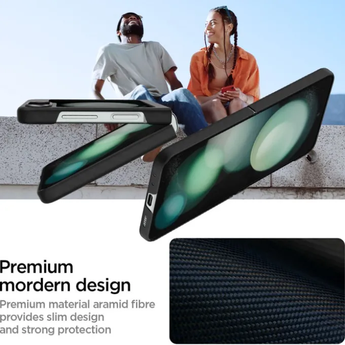 Etui Spigen Airskin ”pro” Galaxy Z Flip 5 Black
