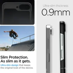 ETUI SPIGEN AIRSKIN SAMSUNG GALAXY Z FLIP 6 / 7 FE ARAMID BLACK