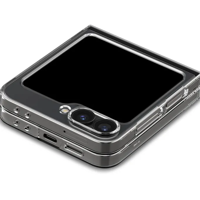 ETUI SPIGEN AIRSKIN SAMSUNG GALAXY Z FLIP 6 / 7 FE CRYSTAL CLEAR