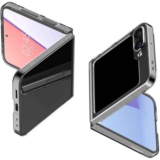 ETUI SPIGEN AIRSKIN SAMSUNG GALAXY Z FLIP 6 / 7 FE CRYSTAL CLEAR