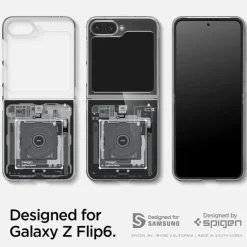 ETUI SPIGEN AIRSKIN SAMSUNG GALAXY Z FLIP 6 / 7 FE ZERO ONE