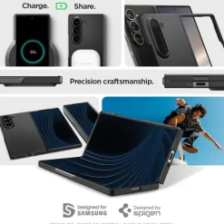 ETUI SPIGEN AIRSKIN SAMSUNG GALAXY Z FOLD 6 BLACK