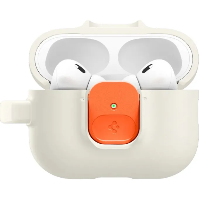 ETUI SPIGEN APPLE AIRPODS PRO 3 NANO POP ORANGE BEIGE