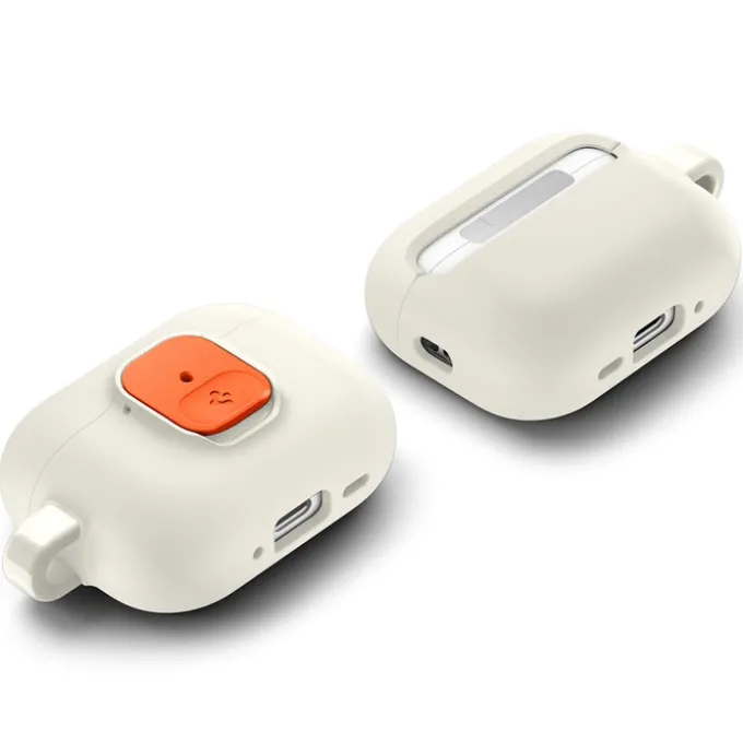 ETUI SPIGEN APPLE AIRPODS PRO 3 NANO POP ORANGE BEIGE
