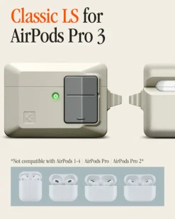 ETUI SPIGEN APPLE AIRPODS PRO 3 CLASSIC LS STONE