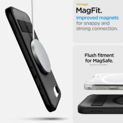 ETUI SPIGEN APPLE IPHONE 17E/16E ULTRA HYBRID S MAGSAFE FROST BLACK