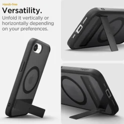 ETUI SPIGEN APPLE IPHONE 17E/16E ULTRA HYBRID S MAGSAFE FROST BLACK