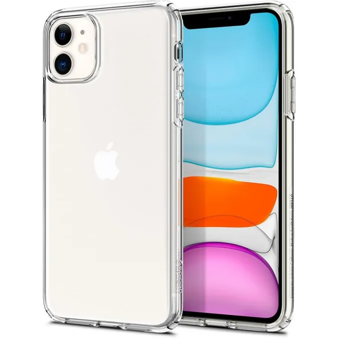 Etui SPIGEN Apple Iphone 11 Liquid Crystal Crystal Clear Przeźroczyste Case