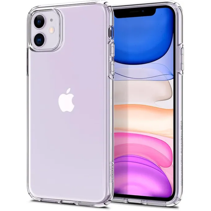 Etui SPIGEN Apple Iphone 11 Liquid Crystal Crystal Clear Przeźroczyste Case