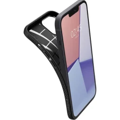 Etui Spigen Apple iPhone 13 Mini Liquid Air Matte Black Czarny Case