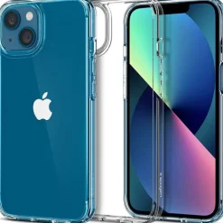 Etui Spigen Apple iPhone 13 Mini Ultra Hybrid Crystal Przezroczyste Clear Bezbarwny Case