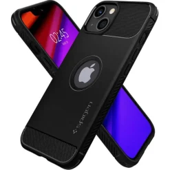 Etui SPIGEN Apple iPhone 13 Mini Rugged Armor Matte Black Czarny Case