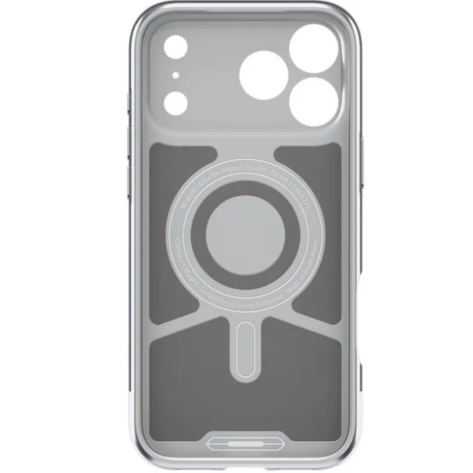 ETUI SPIGEN APPLE IPHONE 17 PRO CLASSIC C1 MAGSAFE GRAPHITE