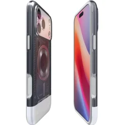ETUI SPIGEN APPLE IPHONE 17 PRO CLASSIC C1 MAGSAFE GRAPHITE