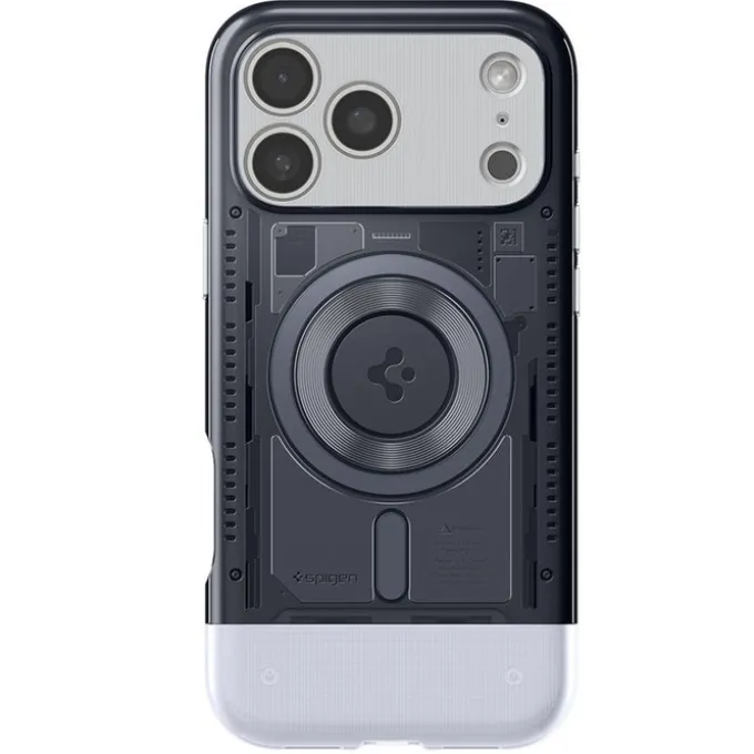 ETUI SPIGEN APPLE IPHONE 17 PRO CLASSIC C1 MAGSAFE GRAPHITE