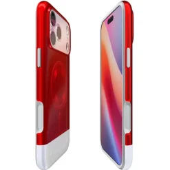 ETUI SPIGEN APPLE IPHONE 17 PRO CLASSIC C1 MAGSAFE RUBY