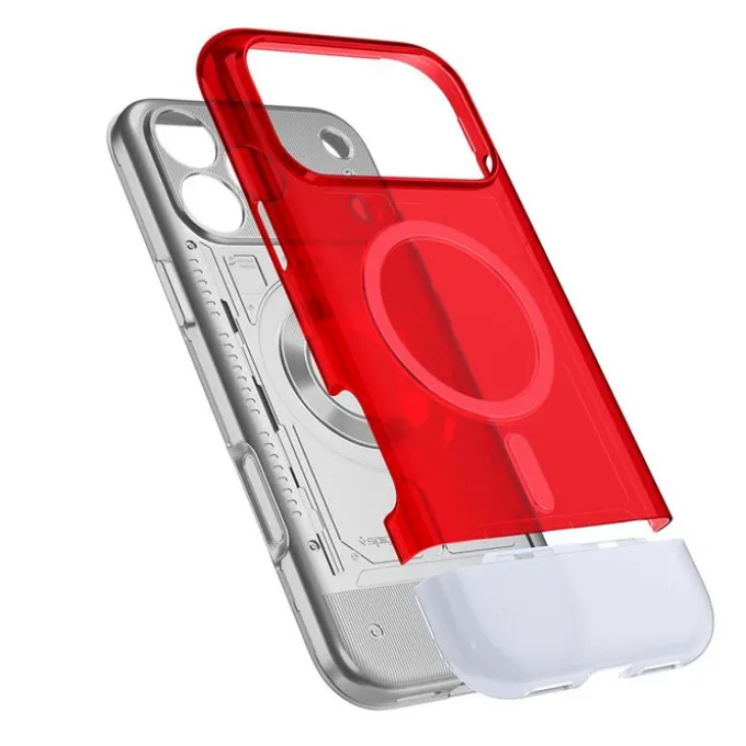 ETUI SPIGEN APPLE IPHONE 17 PRO CLASSIC C1 MAGSAFE RUBY