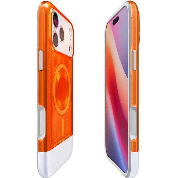 ETUI SPIGEN APPLE IPHONE 17 PRO MAX CLASSIC C1 MAGSAFE TANGERINE