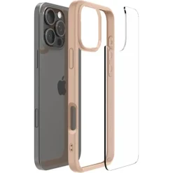 ETUI SPIGEN APPLE IPHONE 16 PRO MAX ULTRA HYBRID ROSE TITANIUM