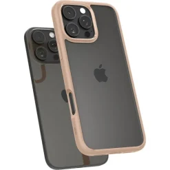 ETUI SPIGEN APPLE IPHONE 16 PRO MAX ULTRA HYBRID ROSE TITANIUM