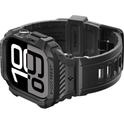 ETUI SPIGEN APPLE WATCH 10 / 11 (42 MM) RUGGED ARMOR ”PRO” V2 MATTE BLACK