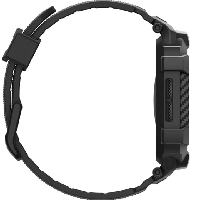 ETUI SPIGEN APPLE WATCH 10 / 11 (42 MM) RUGGED ARMOR ”PRO” V2 MATTE BLACK