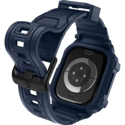 ETUI SPIGEN APPLE WATCH 10 / 11 (42 MM) RUGGED ARMOR ”PRO” V2 NAVY BLUE
